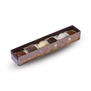 Esther 6er Pralinenstange gemischte Trüffel und Pralinen mit Alkohol