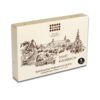 16er Holzkiste mit original Kulmbacher Pralinen und Trüffel mit Alkohol der Esther Confiserie