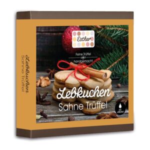 9er Packung Lebkuchen Trüffel der Esther Confiserie aus Kulmbach in Oberfranken