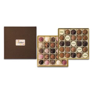 Alternative view of Esther 50er Präsentpackung mit und ohne Alkohol - 620g Trüffel und Pralinen