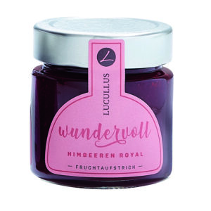 Lucullus Himbeeren Royal Fruchtaufstrich 140g