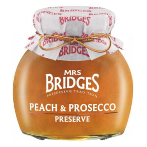 Mrs Bridges Peach and Prosecco Preserve 340g