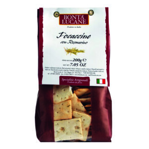 Focaccine con rosmarino 200g
