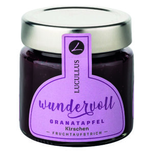 Lucullus Granatapfel & Kirsche Fruchtaufstrich 140g