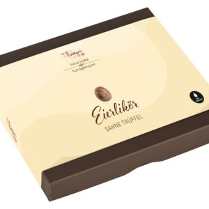 16er Klassikpackung Esther Eierlikör Sahne Trüffel mit 16 zartschmelzenden Pralinen.