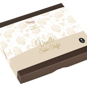 16er Pralinen Packung Vanille Sahne Trüffel. Feine Trüffel, handgemacht in der Esther Confiserie. Pralinen mit Alkohol.