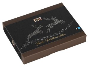 Esther Winter / Weihnachten 24er Klassikpackung mit / ohne Alkohol - Pralinen Mix