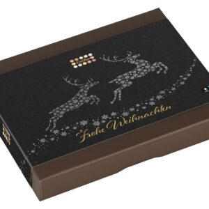 Esther Winter / Weihnachten 24er Klassikpackung mit / ohne Alkohol - Pralinen Mix