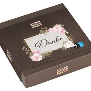 9er Esther Danke Klassikpackung mit 9 erlesenen Pralinen mit und ohne Alkohol. Einfach mal danke sagen.