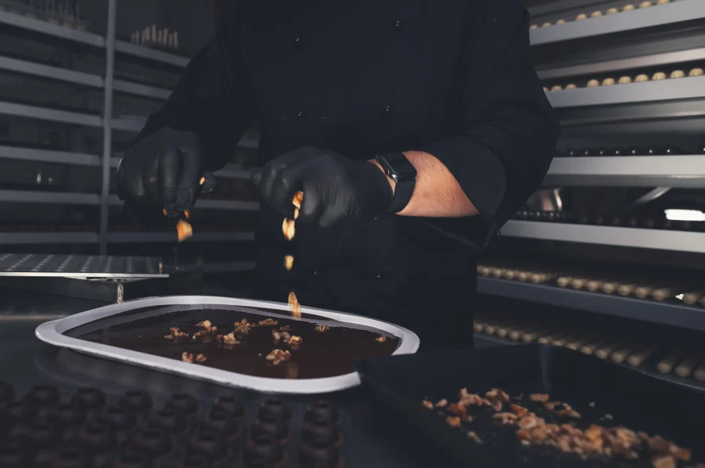 Schokolade Geschmack eigene Herstellung Esther Confiserie