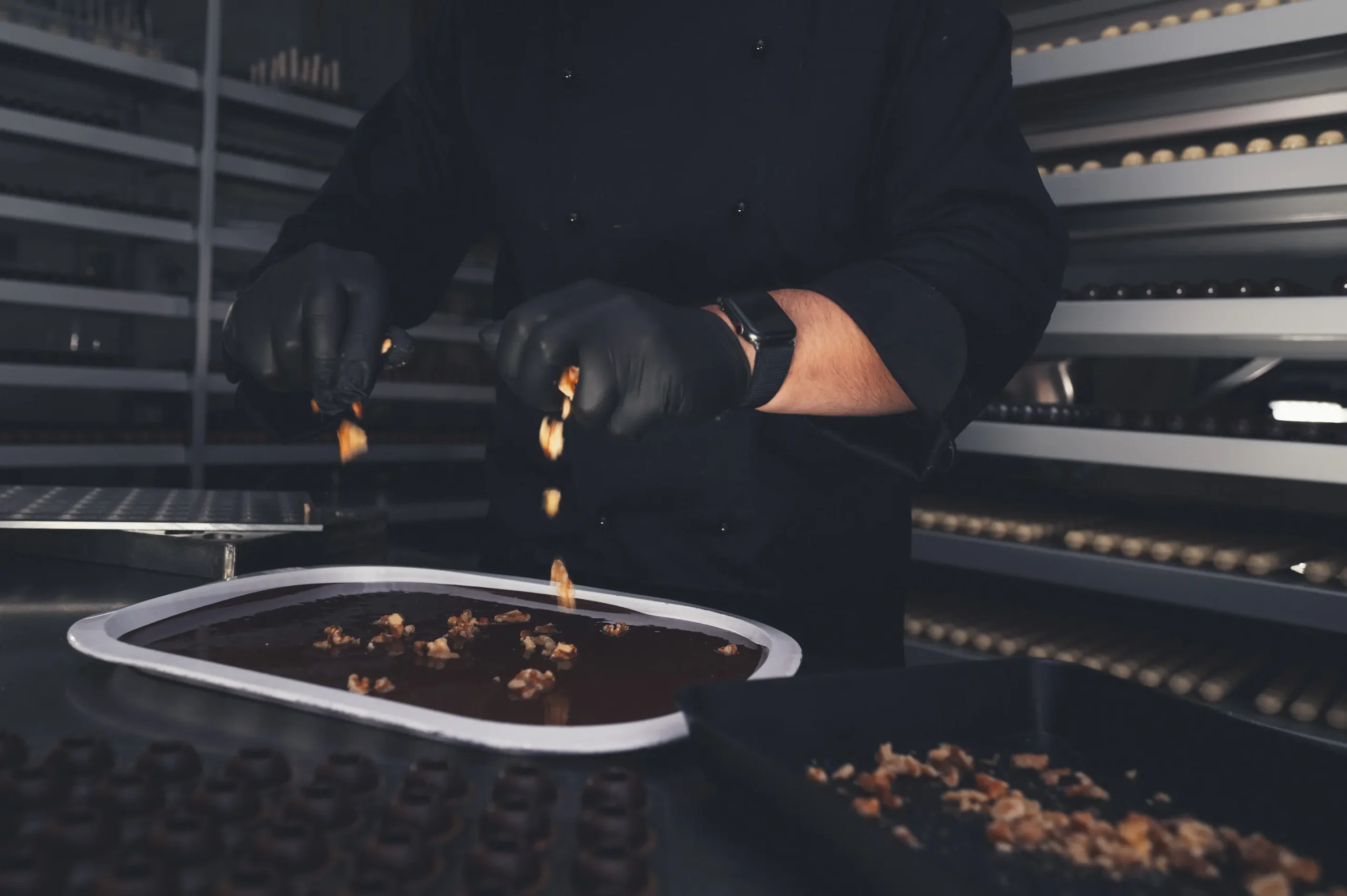 Schokolade Geschmack eigene Herstellung Esther Confiserie