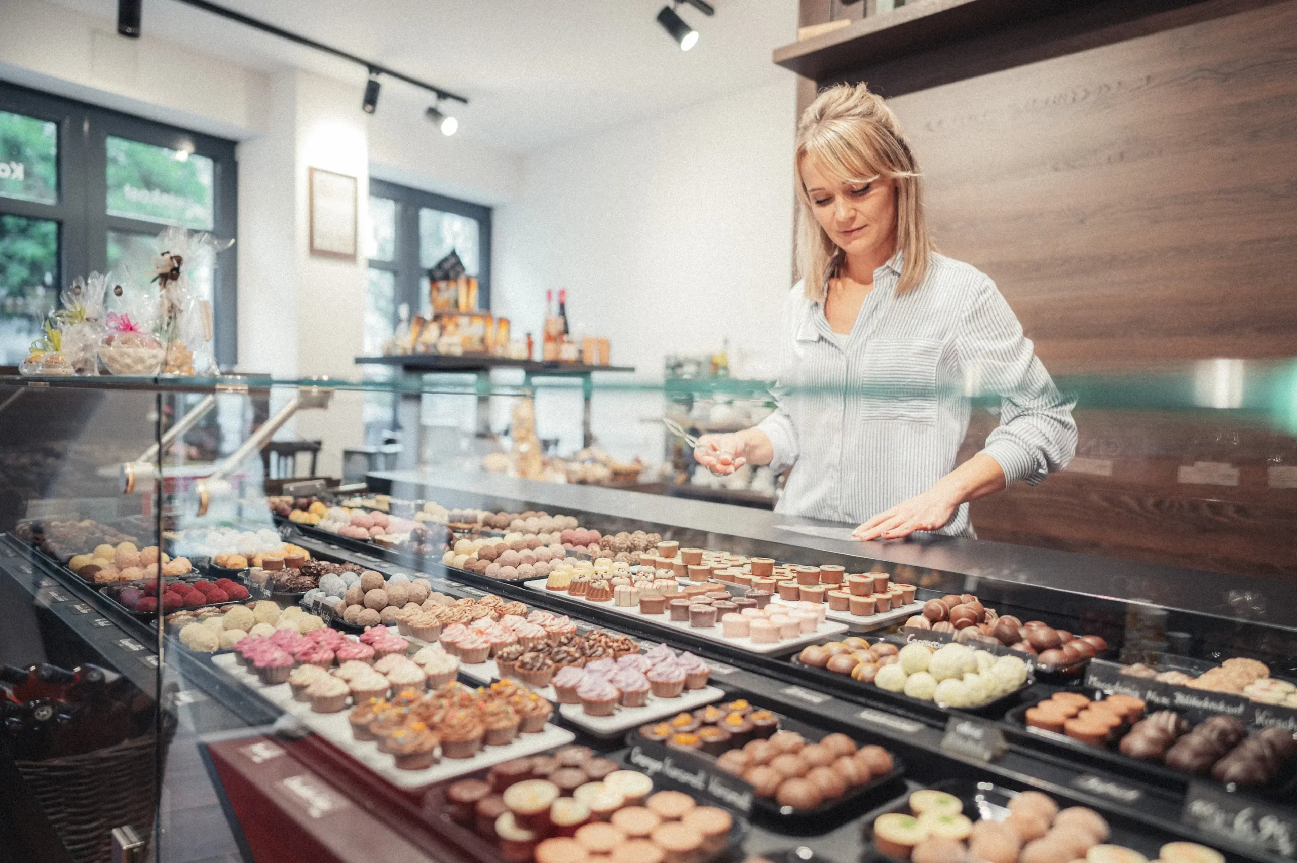 Große Auswahl und individuelle Beratung in der Esther Confiserie Kulmbach