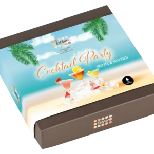 Esther Cocktail Party 9er Präsentpackung mit Alkohol - Trüffel & Pralinen Mix