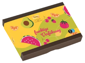 Esther Fruchtige Verführung 16er Klassikpackung mit / ohne Alkohol - Trüffel & Pralinen Mix