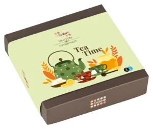 Esther Tea Time 9er Präsentpackung mit / ohne Alkohol - Trüffel & Pralinen Mix