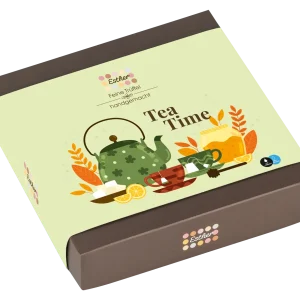 Esther Tea Time 9er Präsentpackung mit / ohne Alkohol - Trüffel & Pralinen Mix