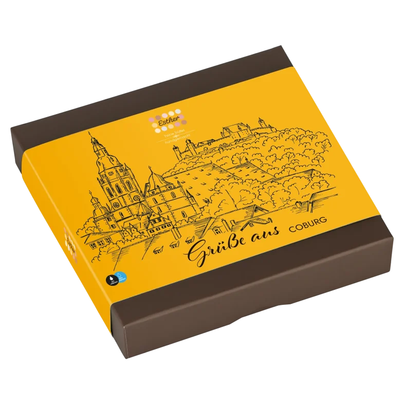 Esther Coburg 24er Klassikpackung mit / ohne Alkohol - Trüffel & Pralinen Mix