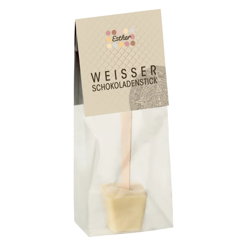 Esther Schokoladenstick weiße Schokolade - Heisse weiße Schokolade 1 St.