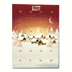 Esther Adventskalender mit / ohne Alkohol 24 weihnachtliche Pralinen und Trüffel
